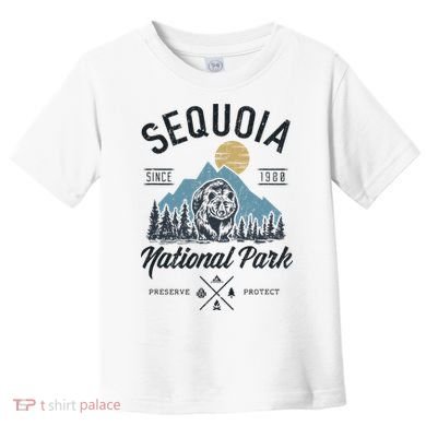 Sequoia National Park Novelty Hiking Camping Toddler T-Shirt