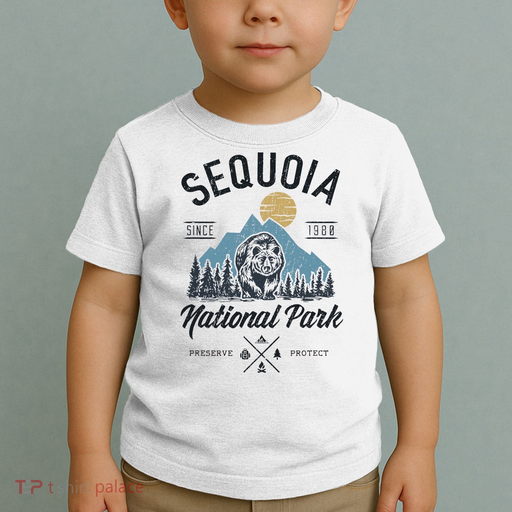 Sequoia National Park Novelty Hiking Camping Toddler T-Shirt