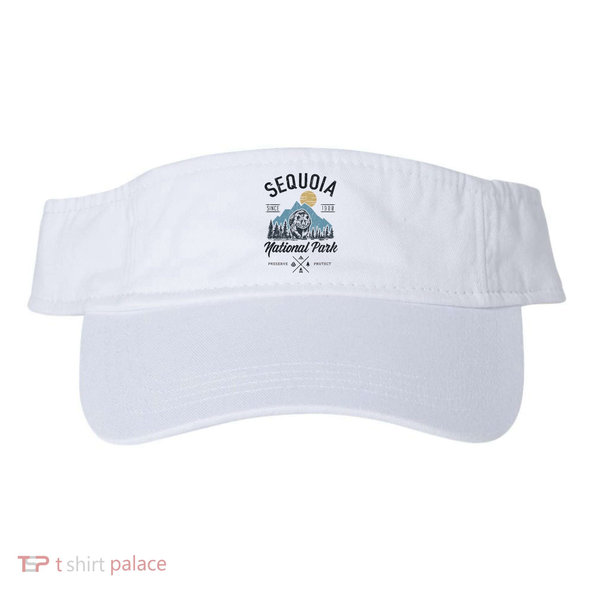 Sequoia National Park Novelty Hiking Camping Visor