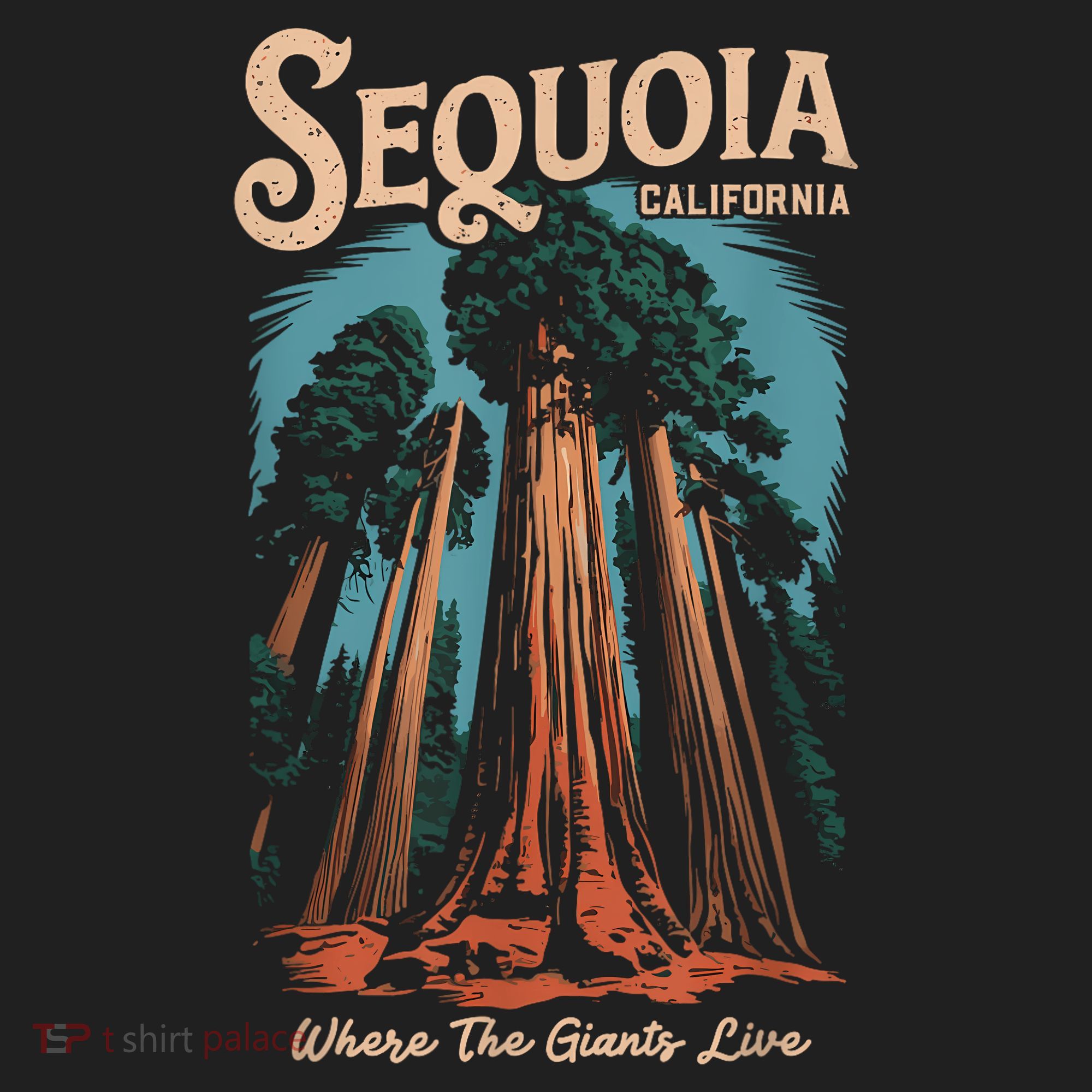 Sequoia National Park California Giant Tree Outdoors Women's Sweatshirt