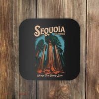Sequoia National Park California Giant Tree Outdoors Coaster thumb 0