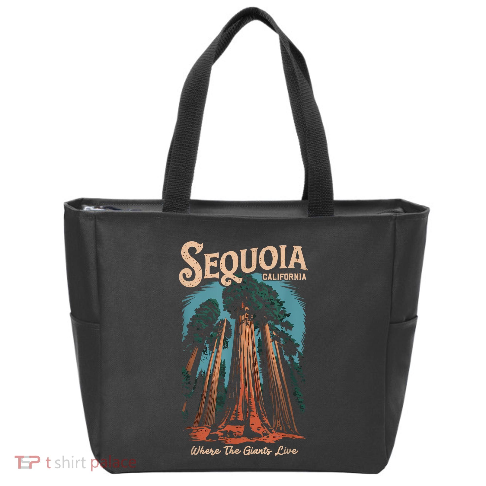 Sequoia National Park California Giant Tree Outdoors Tote Bag
