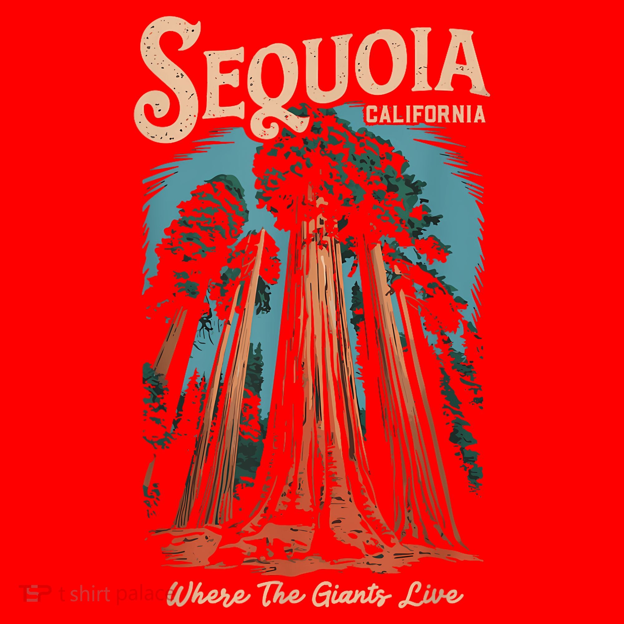 Sequoia National Park California Giant Tree Outdoors Santa Hat
