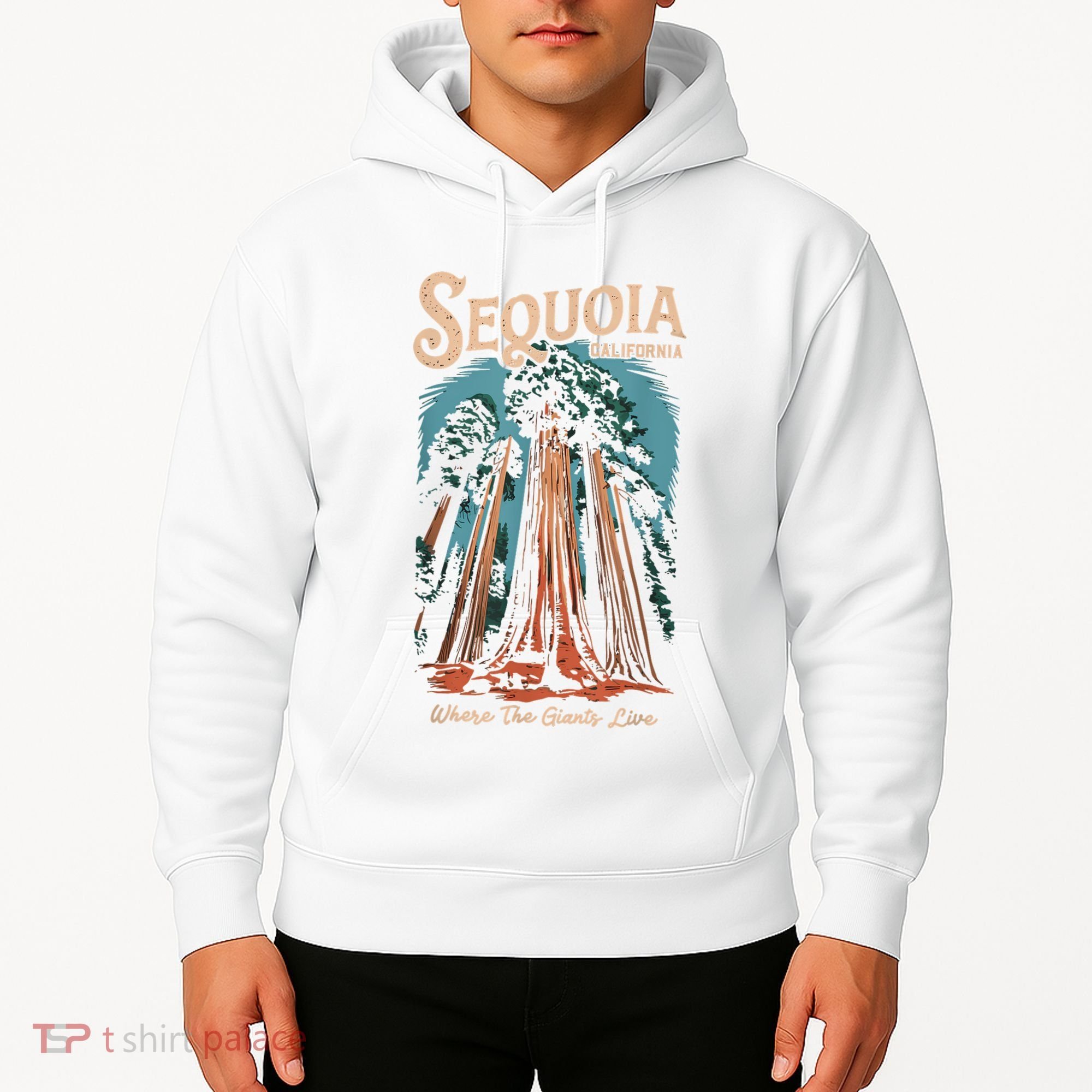 Sequoia National Park California Giant Tree Outdoors Hoodie