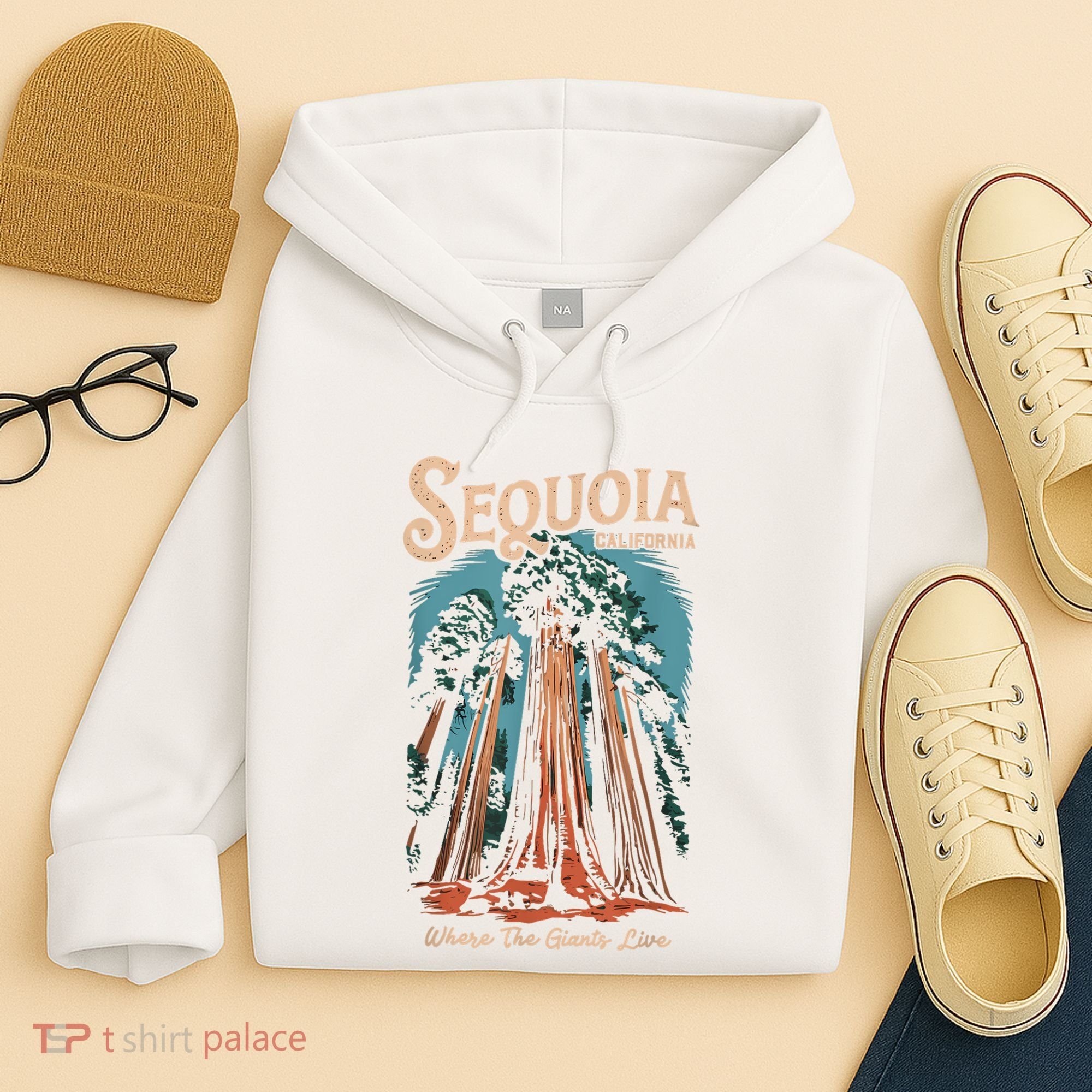Sequoia National Park California Giant Tree Outdoors Hoodie