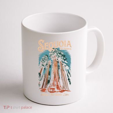 Sequoia National Park California Giant Tree Outdoors Coffee Mug back