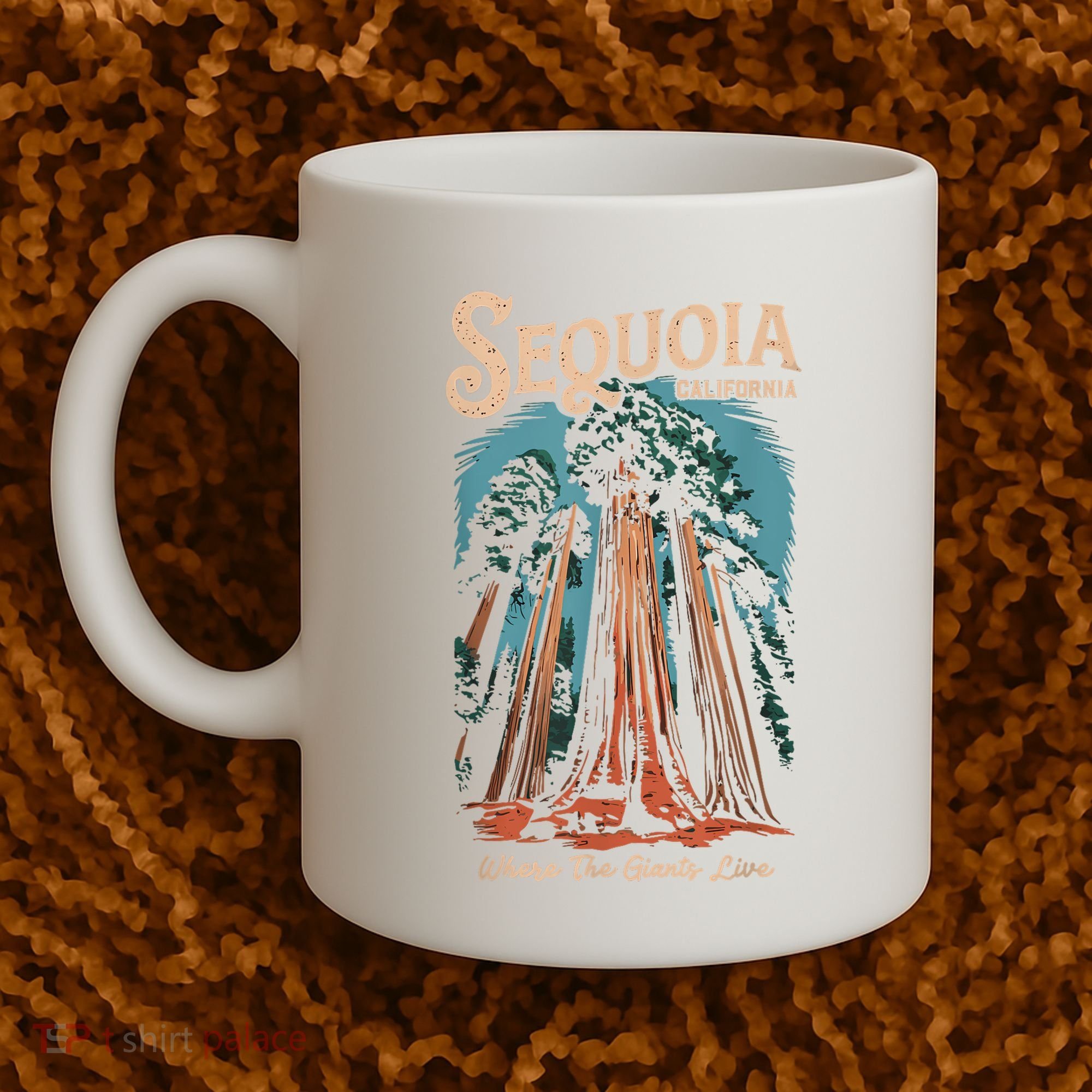 Sequoia National Park California Giant Tree Outdoors Coffee Mug