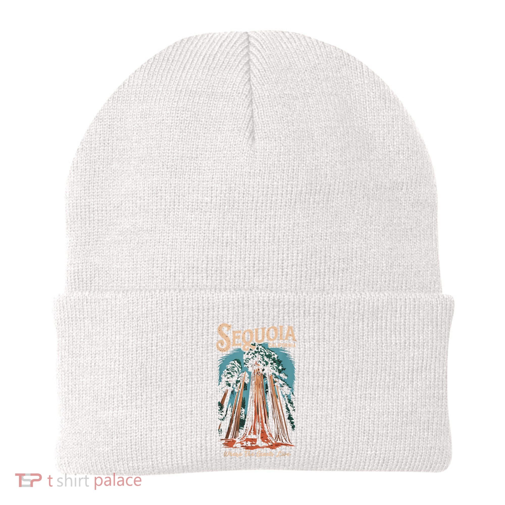 Sequoia National Park California Giant Tree Outdoors Beanie