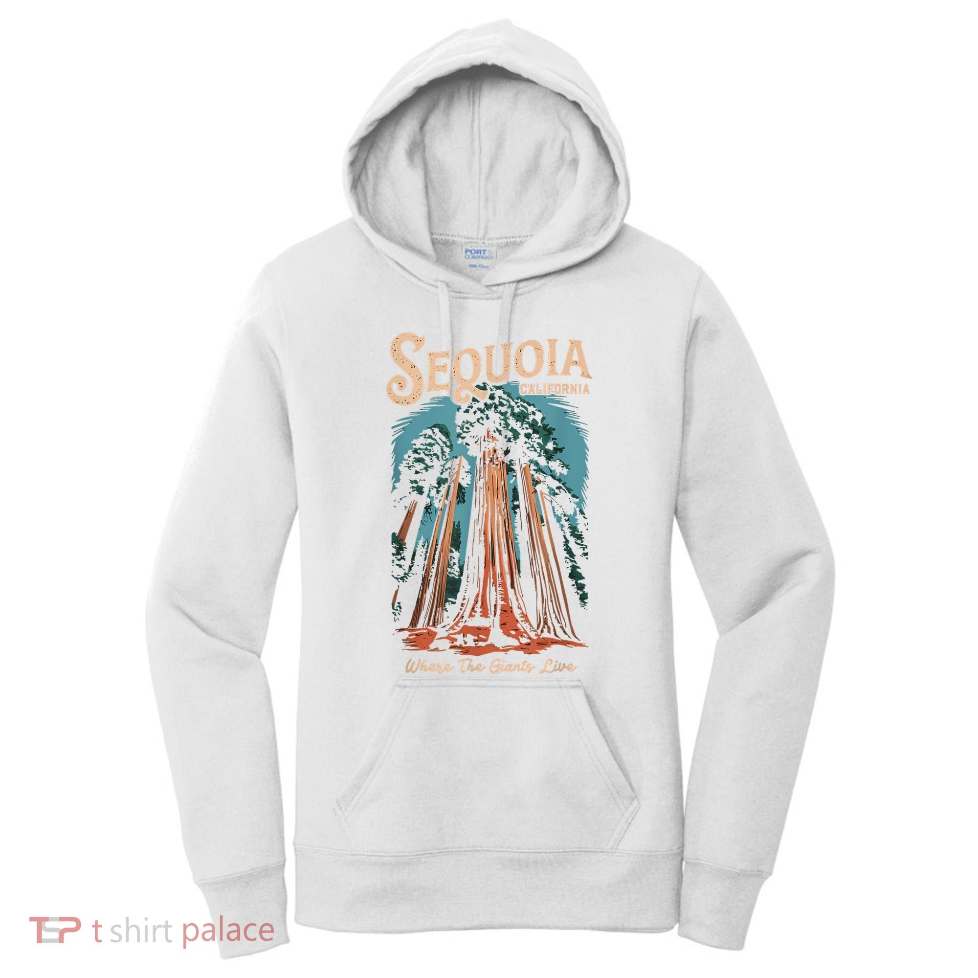 Sequoia National Park California Giant Tree Outdoors Women's Hoodie