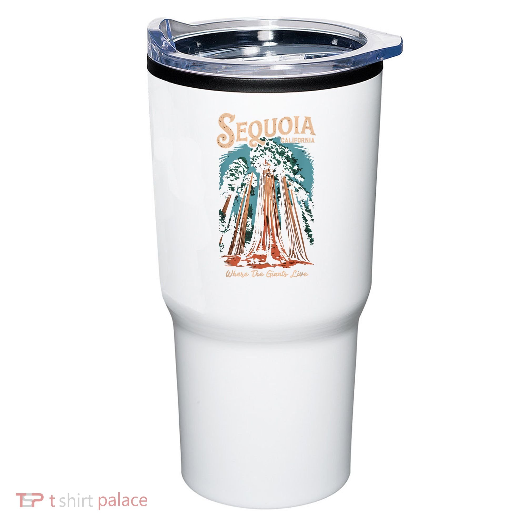 Sequoia National Park California Giant Tree Outdoors Tumbler