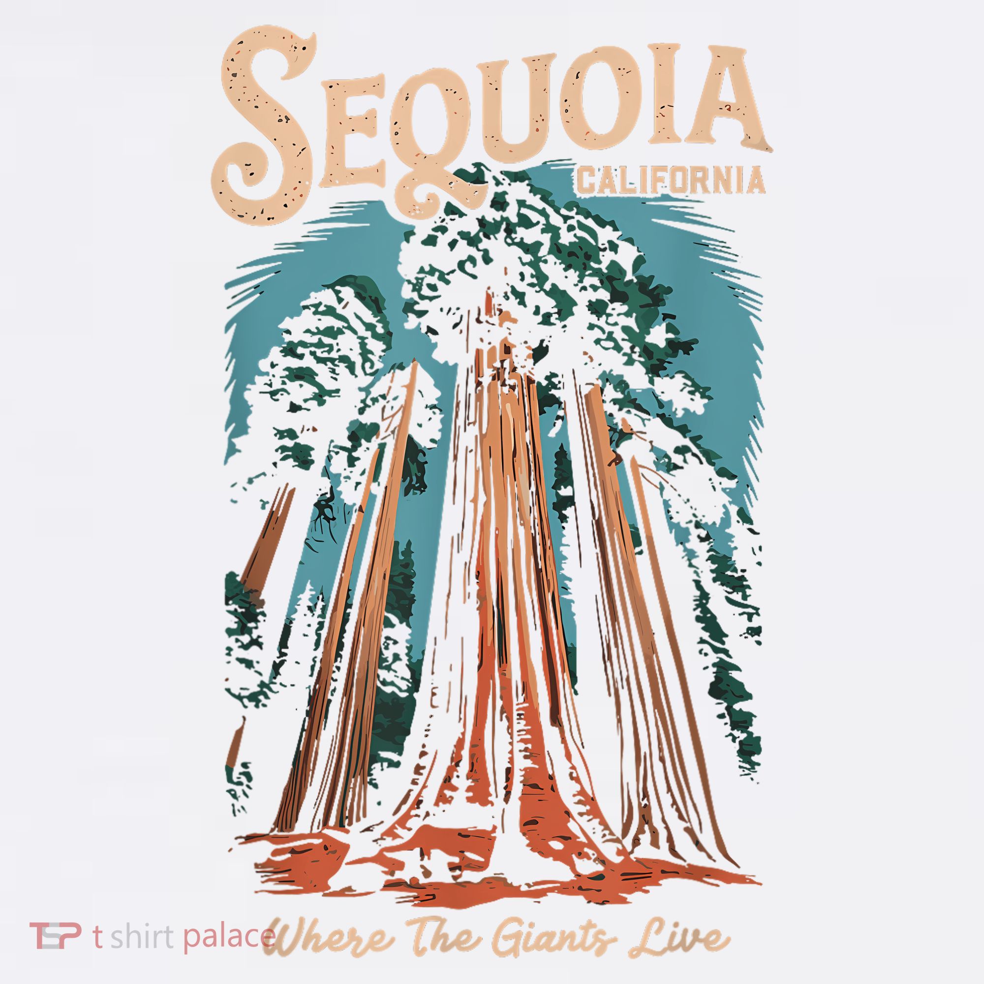 Sequoia National Park California Giant Tree Outdoors Ornament