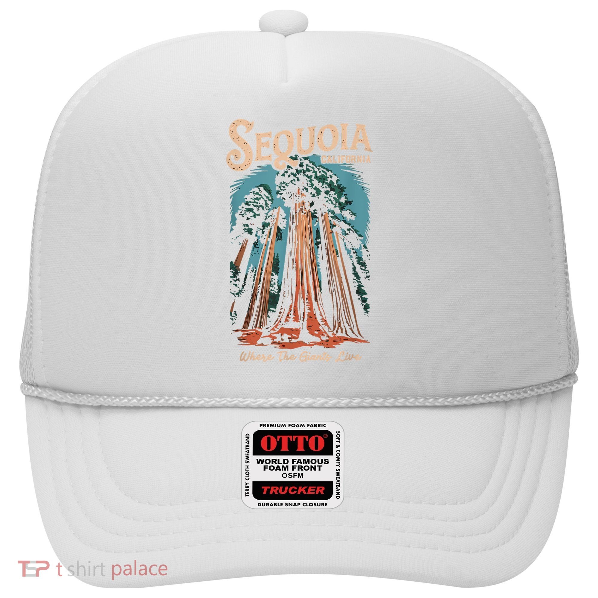 Sequoia National Park California Giant Tree Outdoors Hat