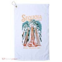 Sequoia National Park California Giant Tree Outdoors Golf Towel thumb 0