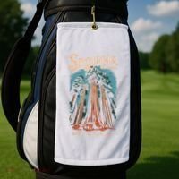 Sequoia National Park California Giant Tree Outdoors Golf Towel thumb 2