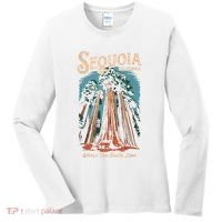 Sequoia National Park California Giant Tree Outdoors Women's Long Sleeve Shirt thumb 0
