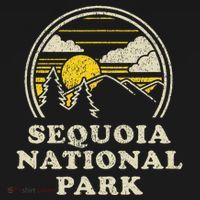 Sequoia National Park California Ca Vintage Hiking T-Shirt thumb 7