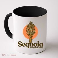 Sequoia National Park General Sher Tree Graphic Cool Gift Coffee Mug thumb 0