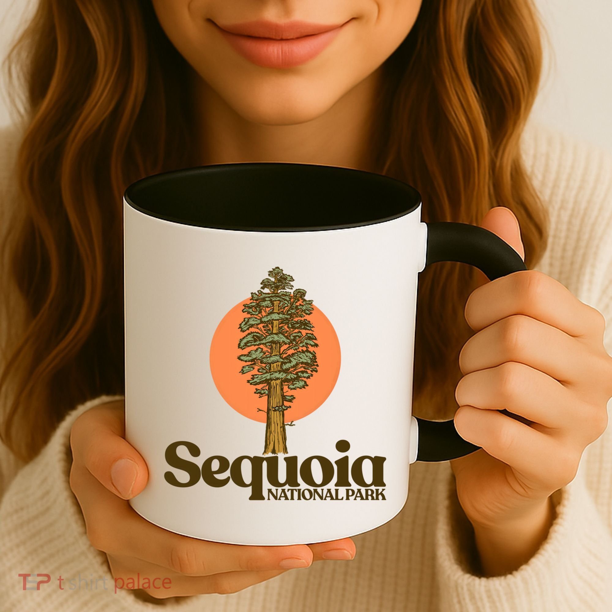 Sequoia National Park General Sher Tree Graphic Cool Gift Coffee Mug