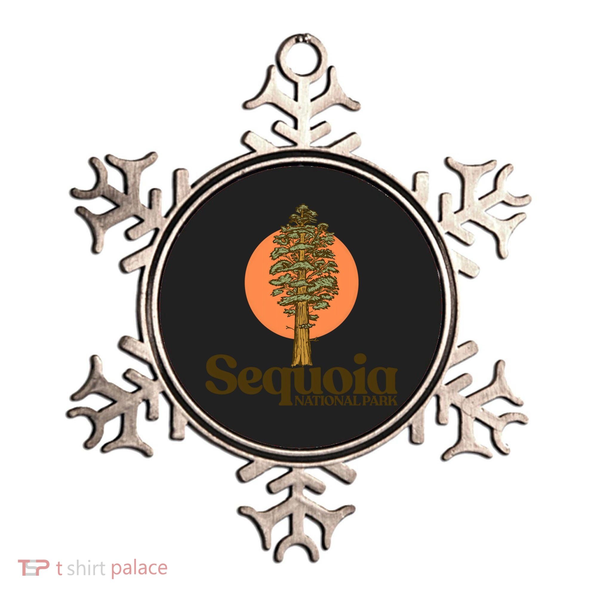 Sequoia National Park General Sher Tree Graphic Cool Gift Ornament