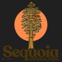 Sequoia National Park General Sher Tree Graphic Cool Gift Hat thumb 2