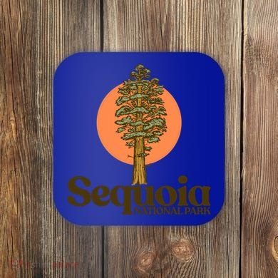 Sequoia National Park General Sher Tree Graphic Cool Gift Coaster