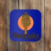 Sequoia National Park General Sher Tree Graphic Cool Gift Coaster thumb 0