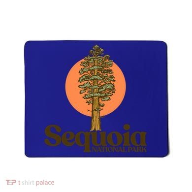 Sequoia National Park General Sher Tree Graphic Cool Gift Mousepad