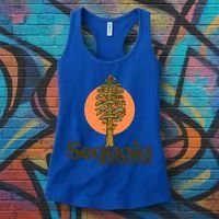 Sequoia National Park General Sher Tree Graphic Cool Gift Women's Tank Top thumb 3