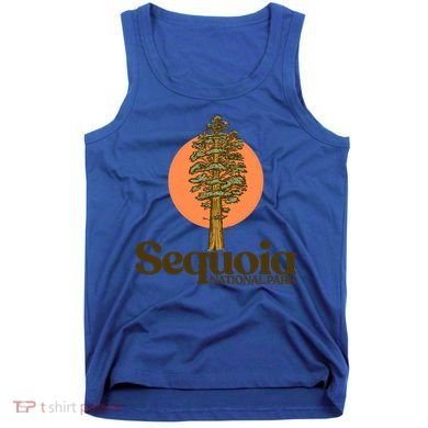 Sequoia National Park General Sher Tree Graphic Cool Gift Tank Top