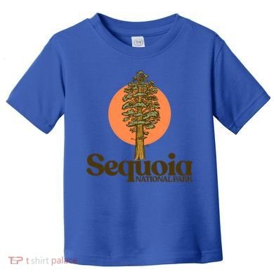 Sequoia National Park General Sher Tree Graphic Cool Gift Toddler T-Shirt
