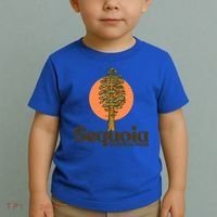 Sequoia National Park General Sher Tree Graphic Cool Gift Toddler T-Shirt thumb 2