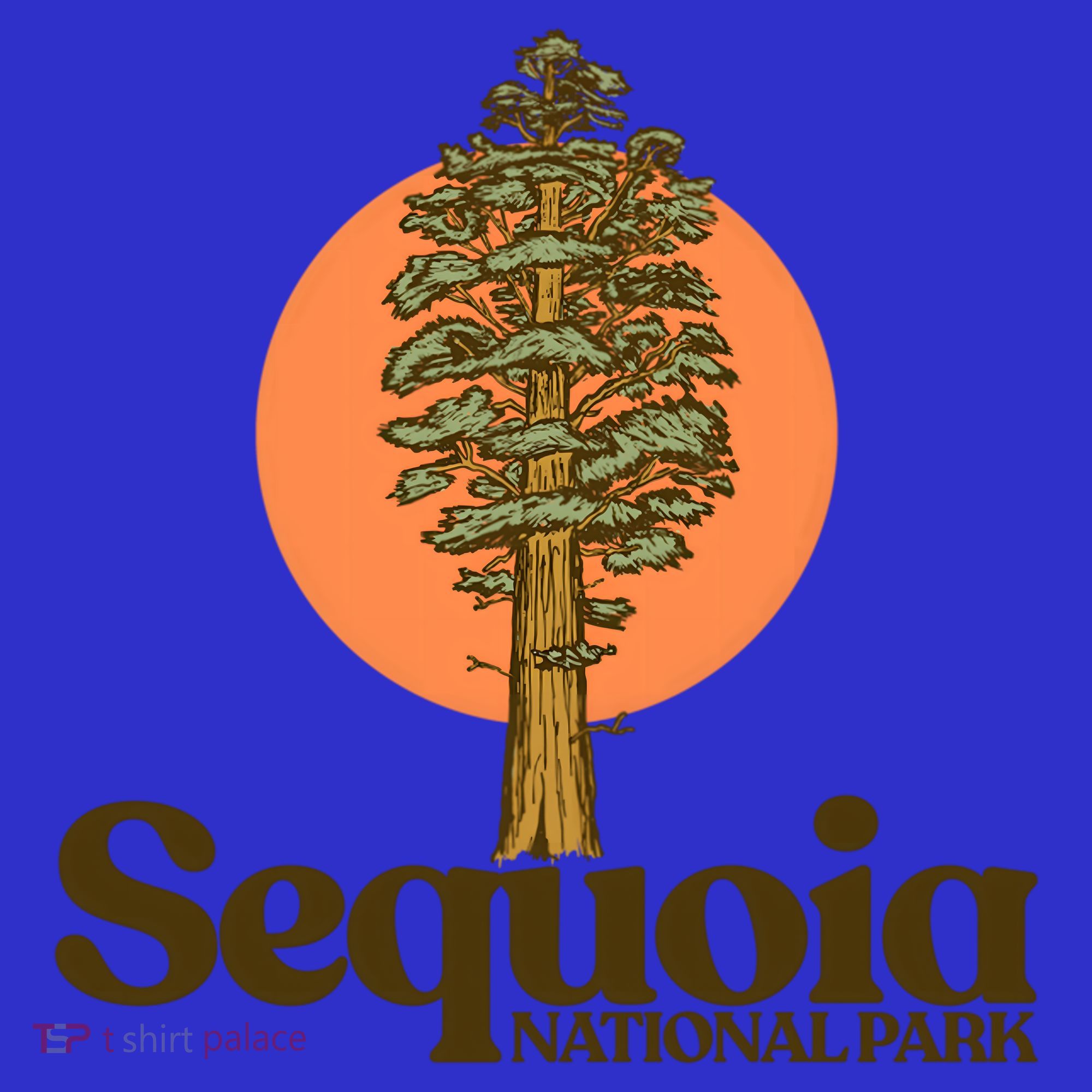 Sequoia National Park General Sher Tree Graphic Cool Gift Women's Long Sleeve Shirt