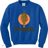 Sequoia National Park General Sher Tree Graphic Cool Gift Kids Sweatshirt thumb 0