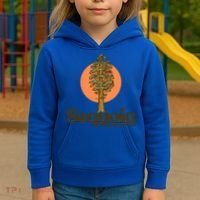 Sequoia National Park General Sher Tree Graphic Cool Gift Kids Hoodie thumb 3