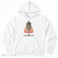 Sequoia National Park Retro Tree Minimalist Graphic Hoodie thumb 0