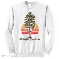 Sequoia National Park Retro Tree Minimalist Graphic Sweatshirt thumb 0