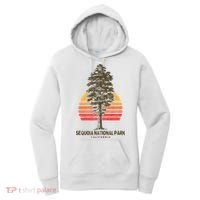 Sequoia National Park Retro Tree Minimalist Graphic Women's Hoodie thumb 0