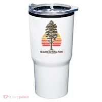 Sequoia National Park Retro Tree Minimalist Graphic Tumbler thumb 0
