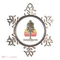 Sequoia National Park Retro Tree Minimalist Graphic Ornament thumb 0