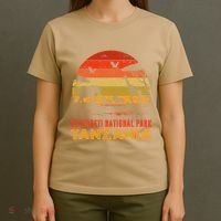Serengeti National Park Tanzania Safari Animals Retro T-Shirt thumb 4