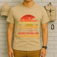 Serengeti National Park Tanzania Safari Animals Retro T-Shirt thumb 6
