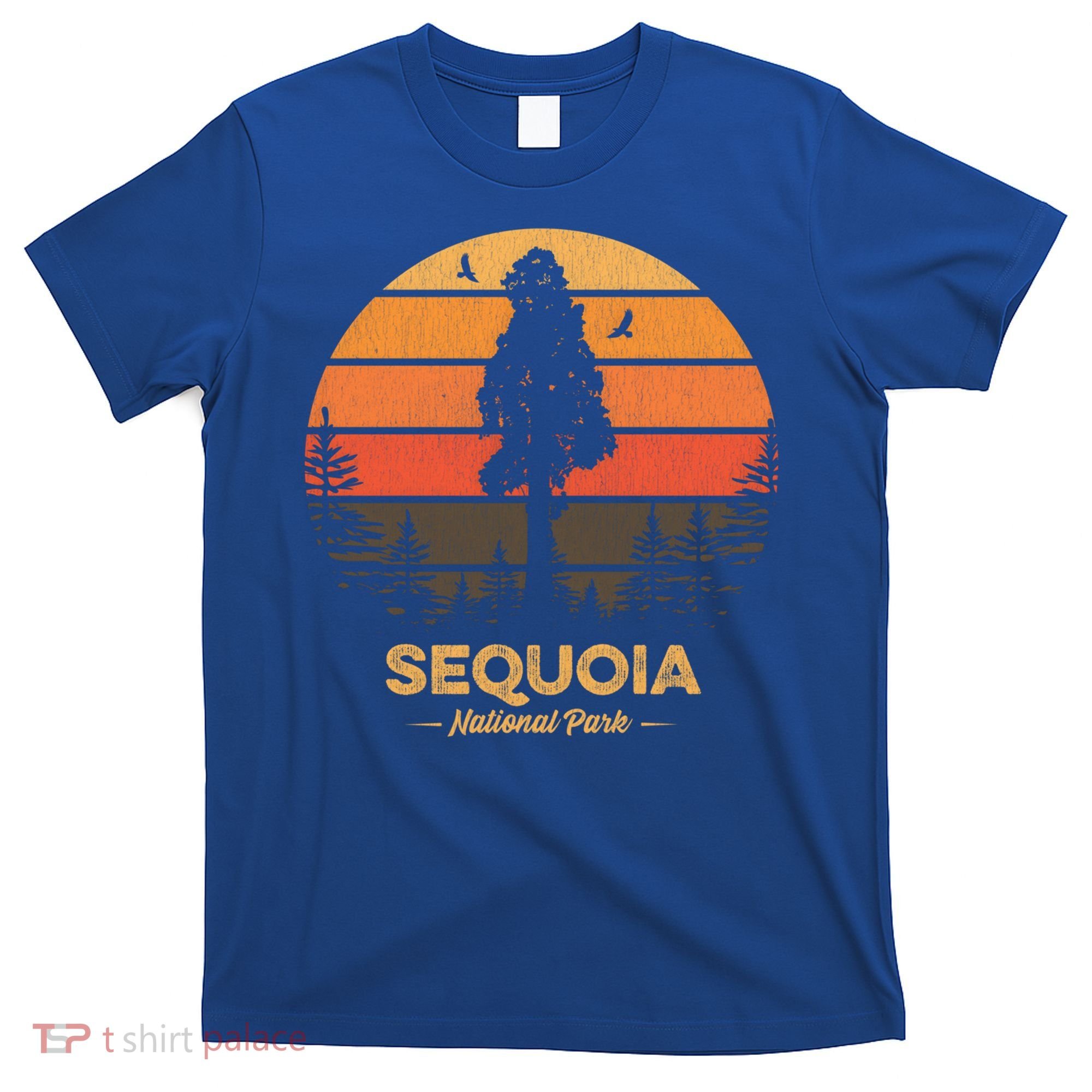 Sequoia National Park Gift Retro Vintage Souvenir Gift T-Shirt