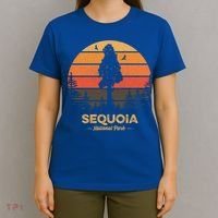 Sequoia National Park Gift Retro Vintage Souvenir Gift T-Shirt thumb 4