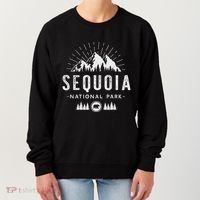 Sequoia National Park Retro Hiking Vacation Gift Women's Sweatshirt thumb 0
