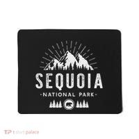 Sequoia National Park Retro Hiking Vacation Gift Mousepad thumb 0