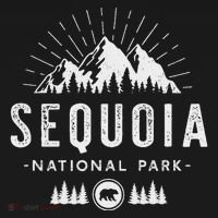 Sequoia National Park Retro Hiking Vacation Gift Mousepad thumb 1