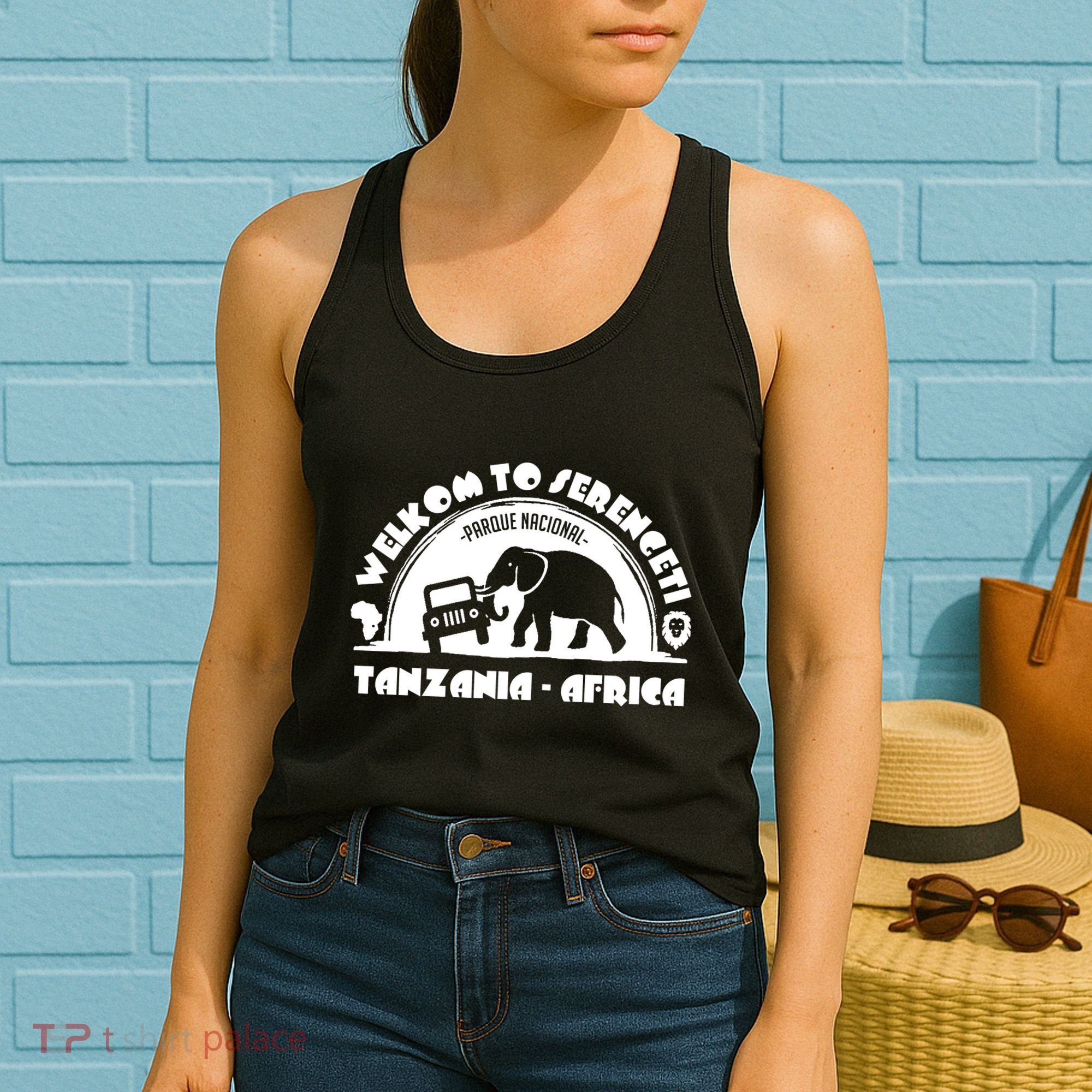 Serengeti National Park Tanzania Africa Women's Tank Top