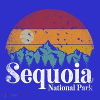 Sequoia National Park Retro Style Hiking Vintage Camping Gift T-Shirt thumb 7