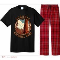 Sequoia National Park Illustration Distressed Circle Pajama Set thumb 0