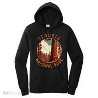 Sequoia National Park Illustration Distressed Circle Women's Hoodie thumb 0